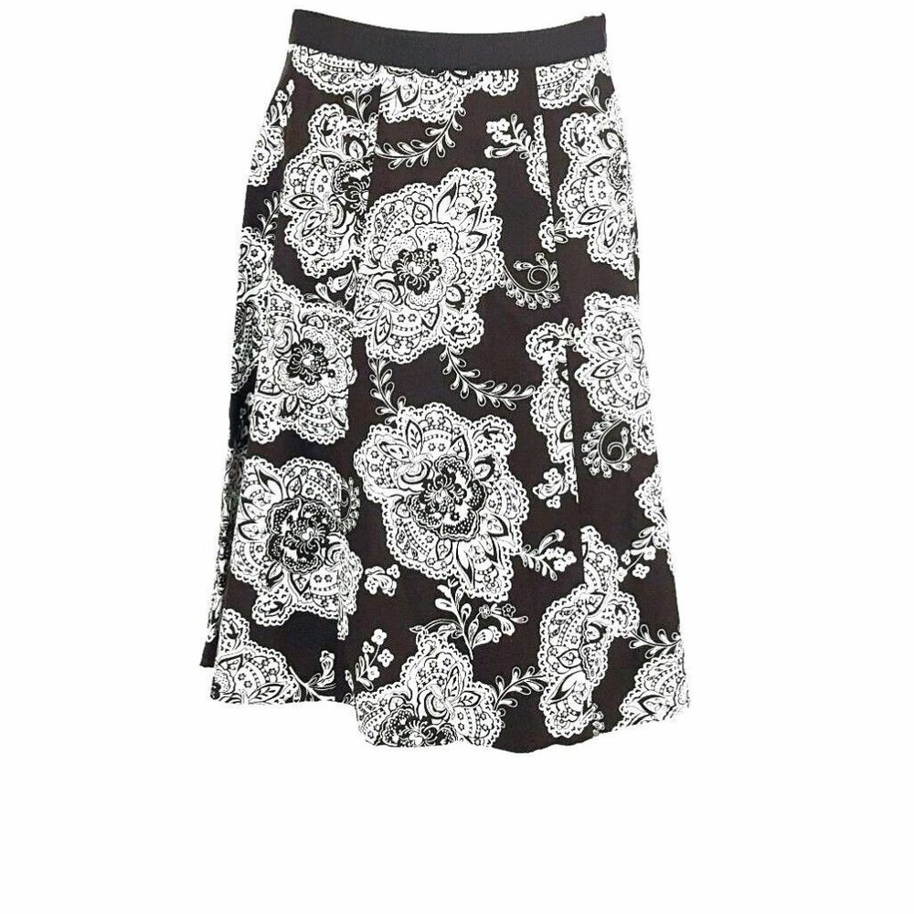 Talbots A-Line Cotton Skirt
